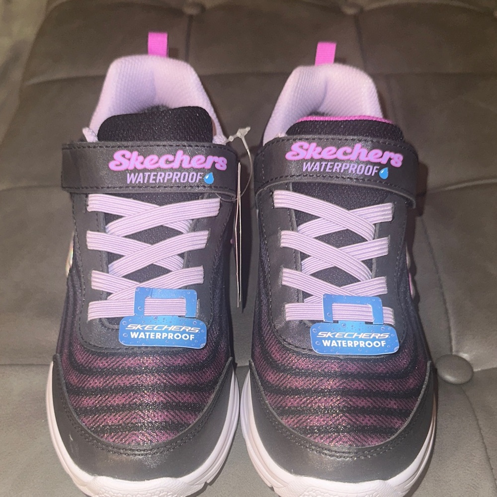 Skechers Child Wavy Lites-Hydro Crush Sneaker